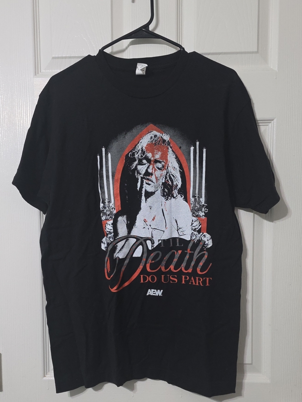 Mariah May AEW Men's Black 'Till Death Do Us Part' Graphic T-Shirt